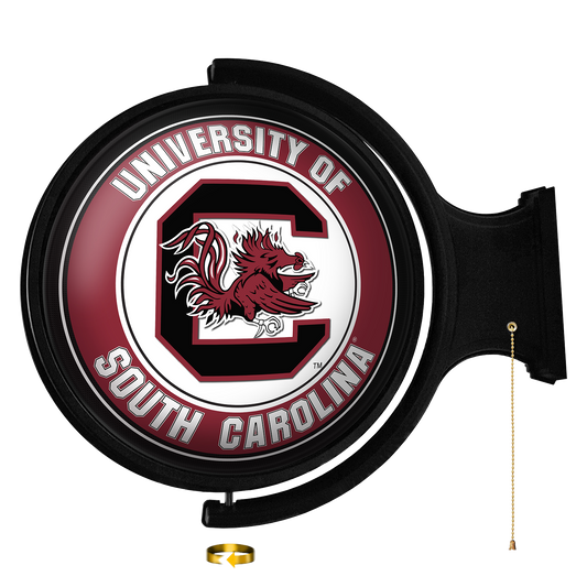 South Carolina Gamecocks Round Rotating Wall Sign