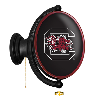 South Carolina Gamecocks Oval Rotating Wall Sign