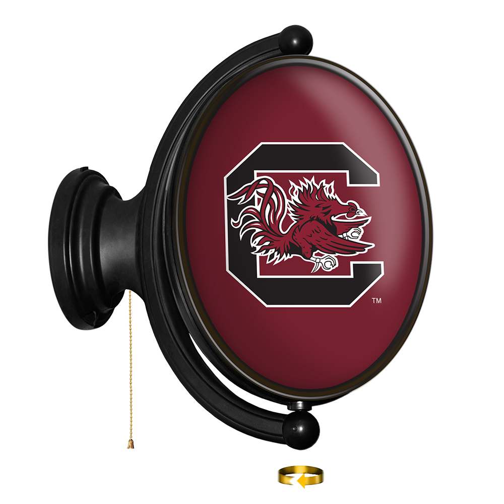 South Carolina Gamecocks Oval Rotating Wall Sign