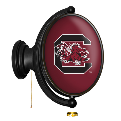 South Carolina Gamecocks Oval Rotating Wall Sign