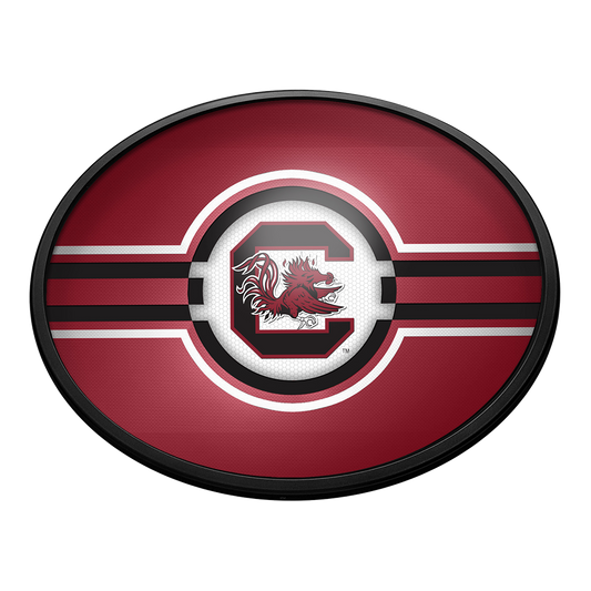 South Carolina Gamecocks Slimline Oval Lighted Wall Sign