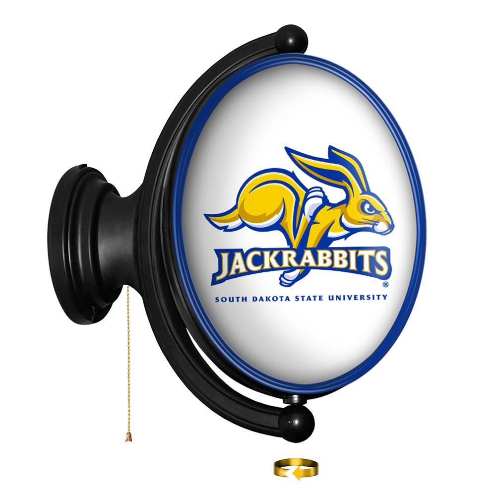 South Dakota State JackRabbits Oval Rotating Wall Sign