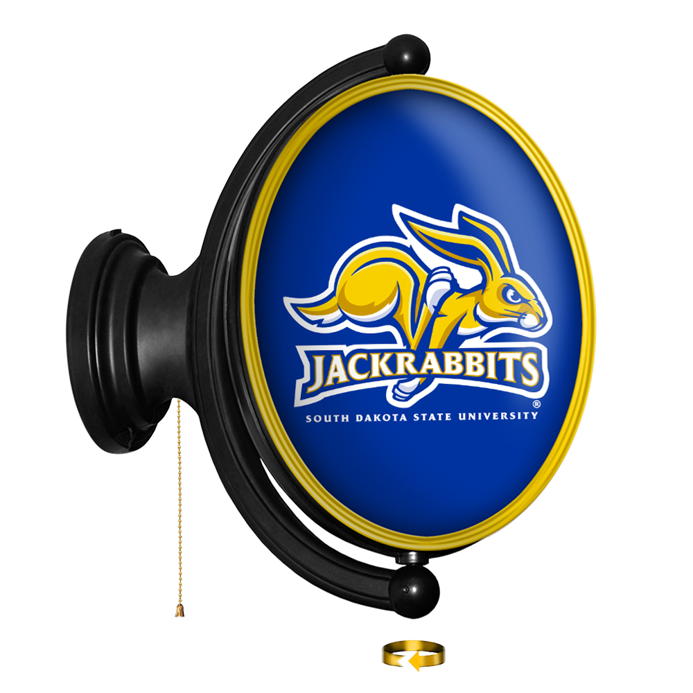 South Dakota State JackRabbits Oval Rotating Wall Sign