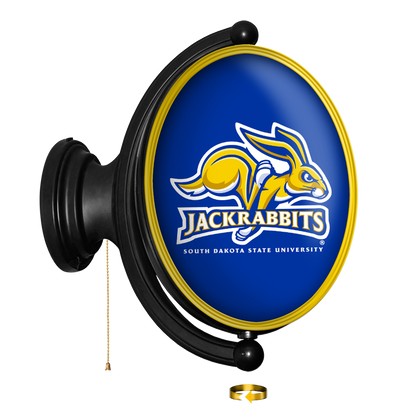South Dakota State JackRabbits Oval Rotating Wall Sign