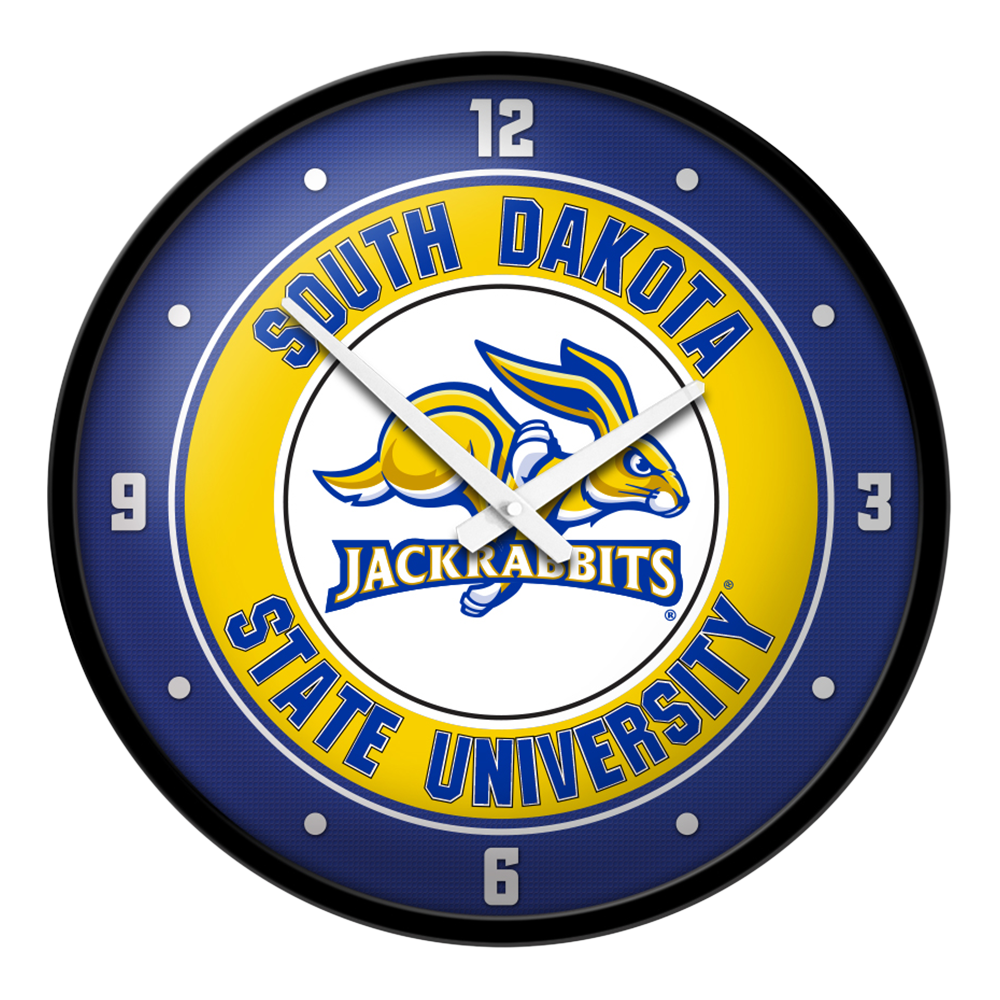 South Dakota State JackRabbits Round Wall Clock