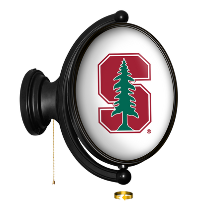 Stanford Cardinal Oval Rotating Wall Sign
