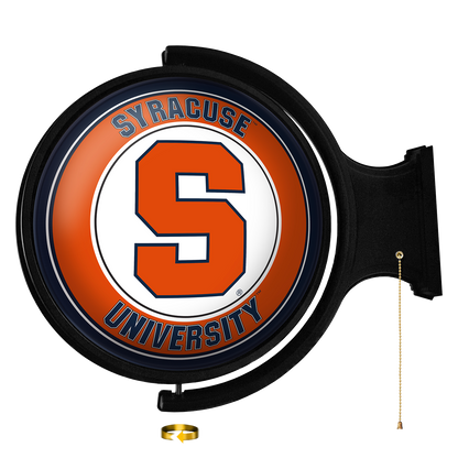 Syracuse Orange Round Rotating Wall Sign