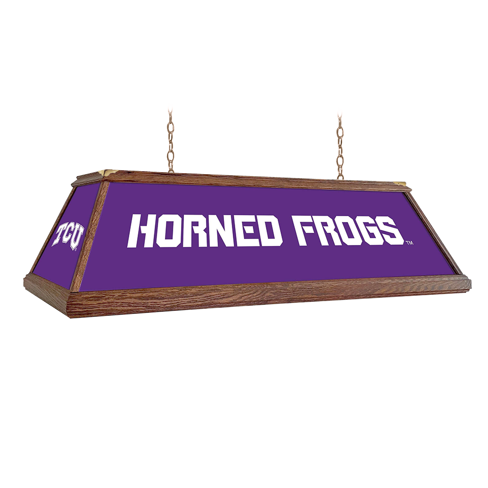 TCU Horned Frogs Premium Pool Table Light