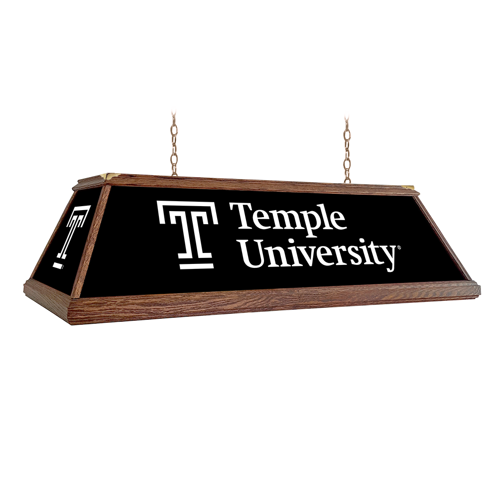 Temple Owls Premium Pool Table Light