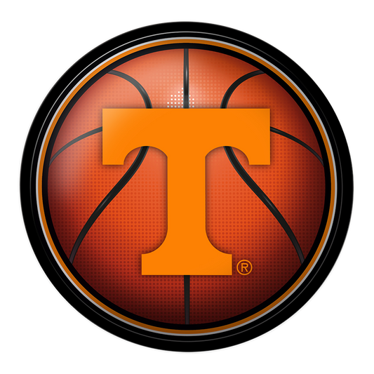 Tennessee Volunteers Basketball Modern Disc Wall Sign