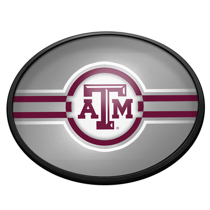 Texas A&M Aggies Slimline Oval Lighted Wall Sign