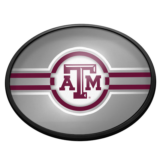 Texas A&M Aggies Slimline Oval Lighted Wall Sign