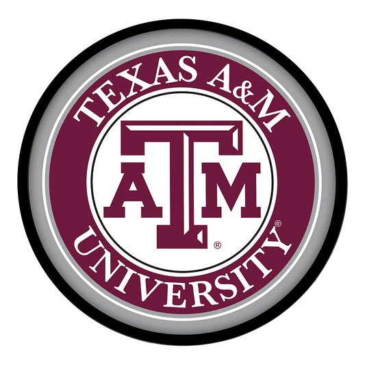 Texas A&M Aggies Modern Disc Wall Sign