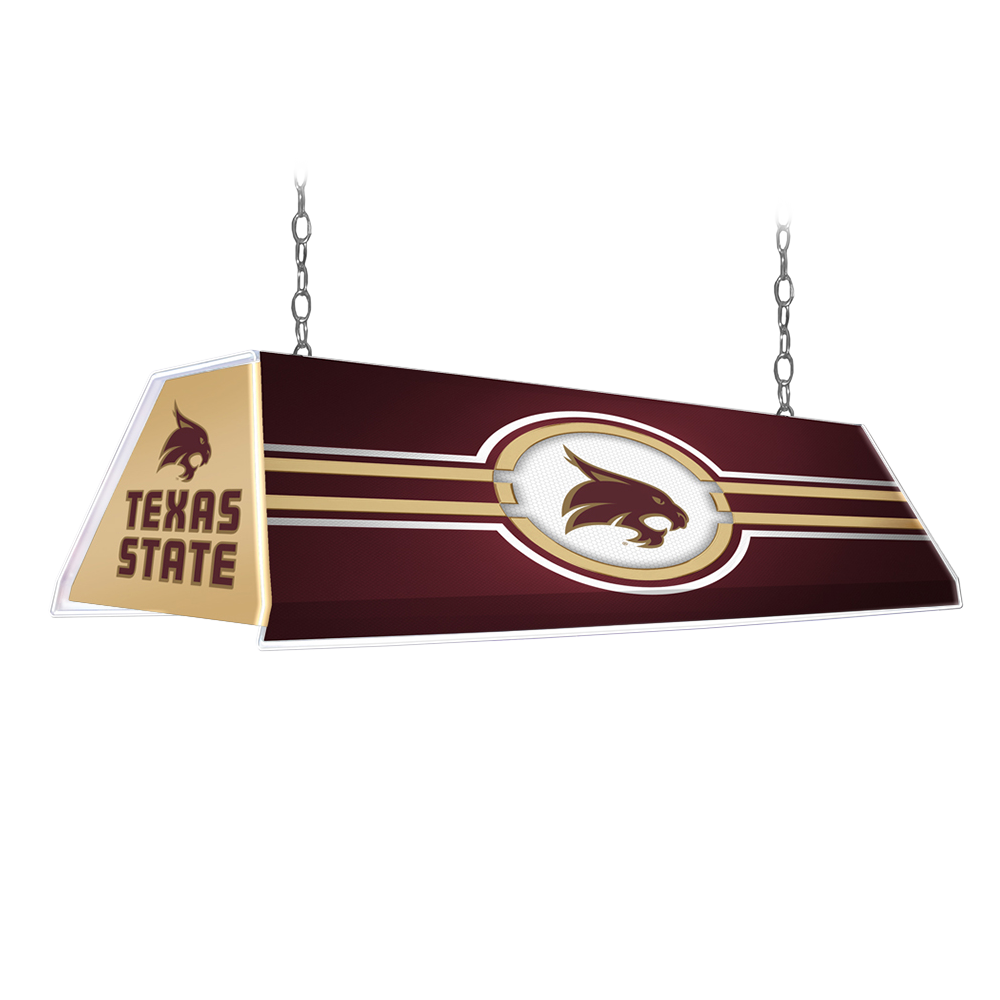 Texas State Bobcats Edge Glow Pool Table Light