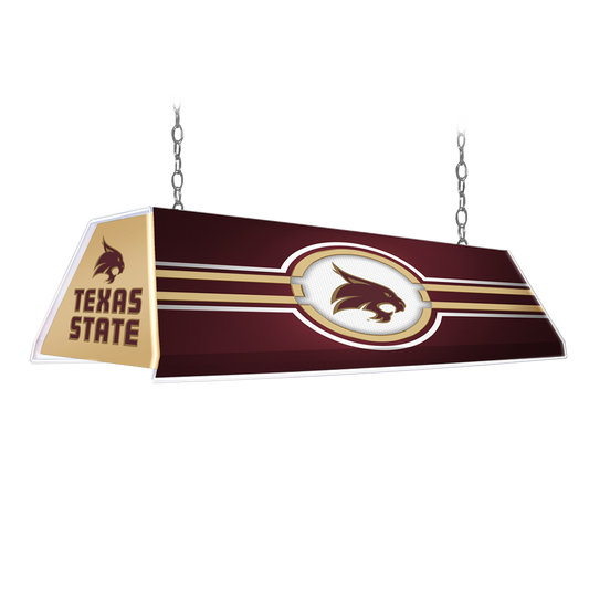 Texas State Bobcats Edge Glow Pool Table Light