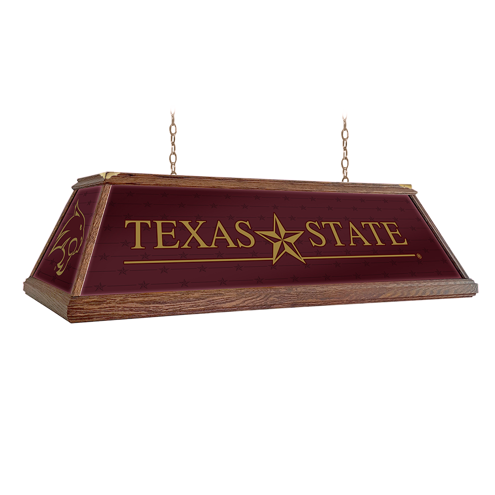 Texas State Bobcats Premium Pool Table Light