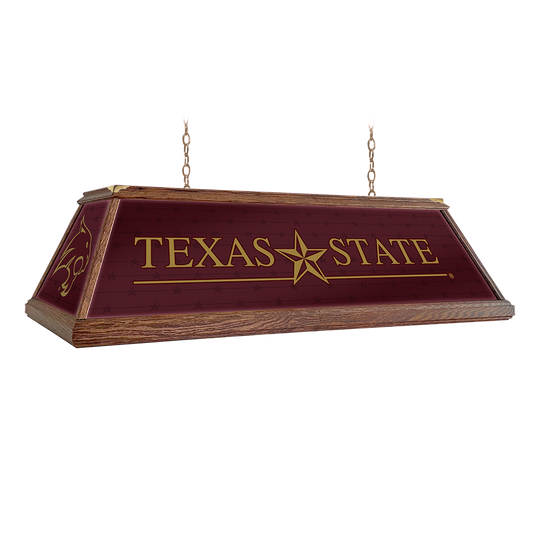 Texas State Bobcats Premium Pool Table Light