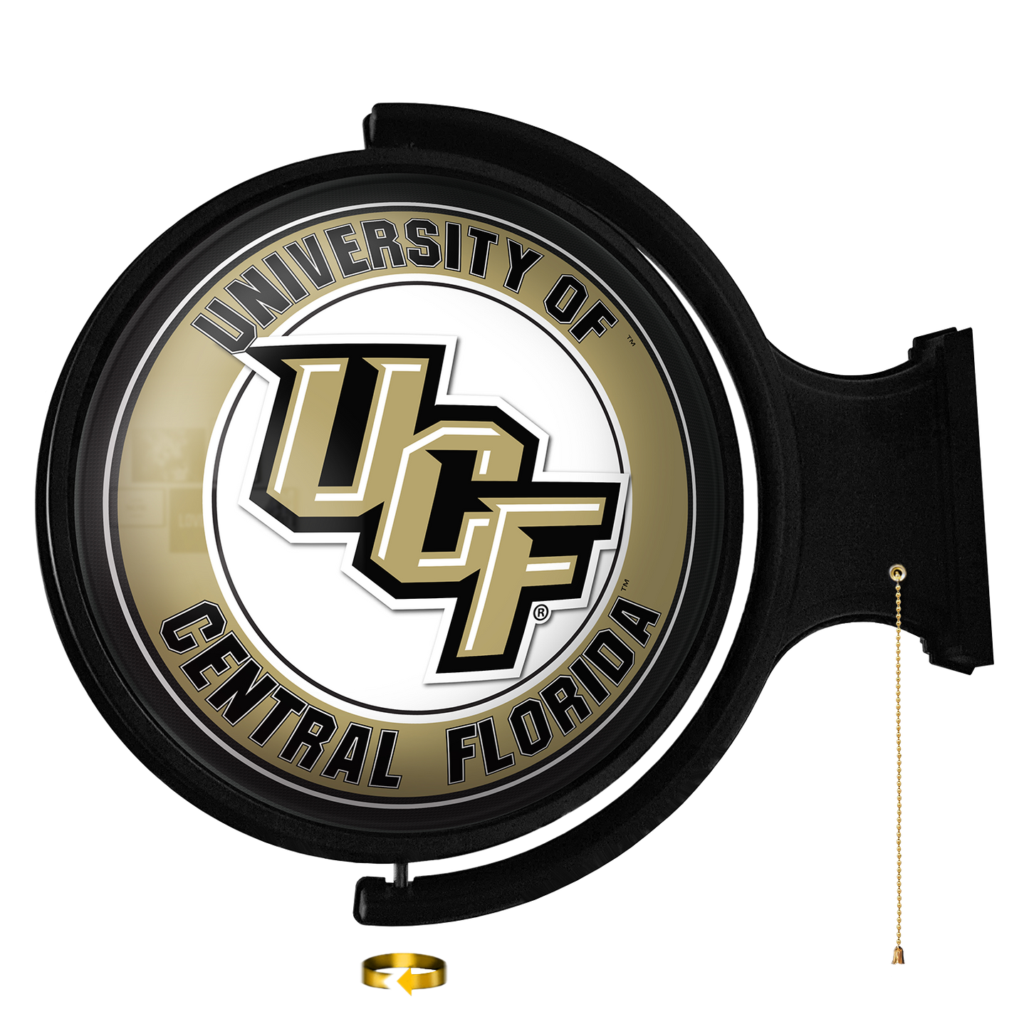 Central Florida Knights Round Rotating Wall Sign