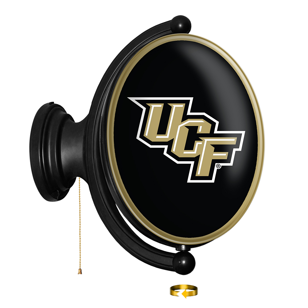 Central Florida Knights Oval Rotating Wall Sign