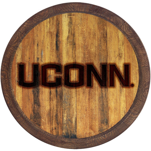 Connecticut Huskies Branded Barrel Top Sign