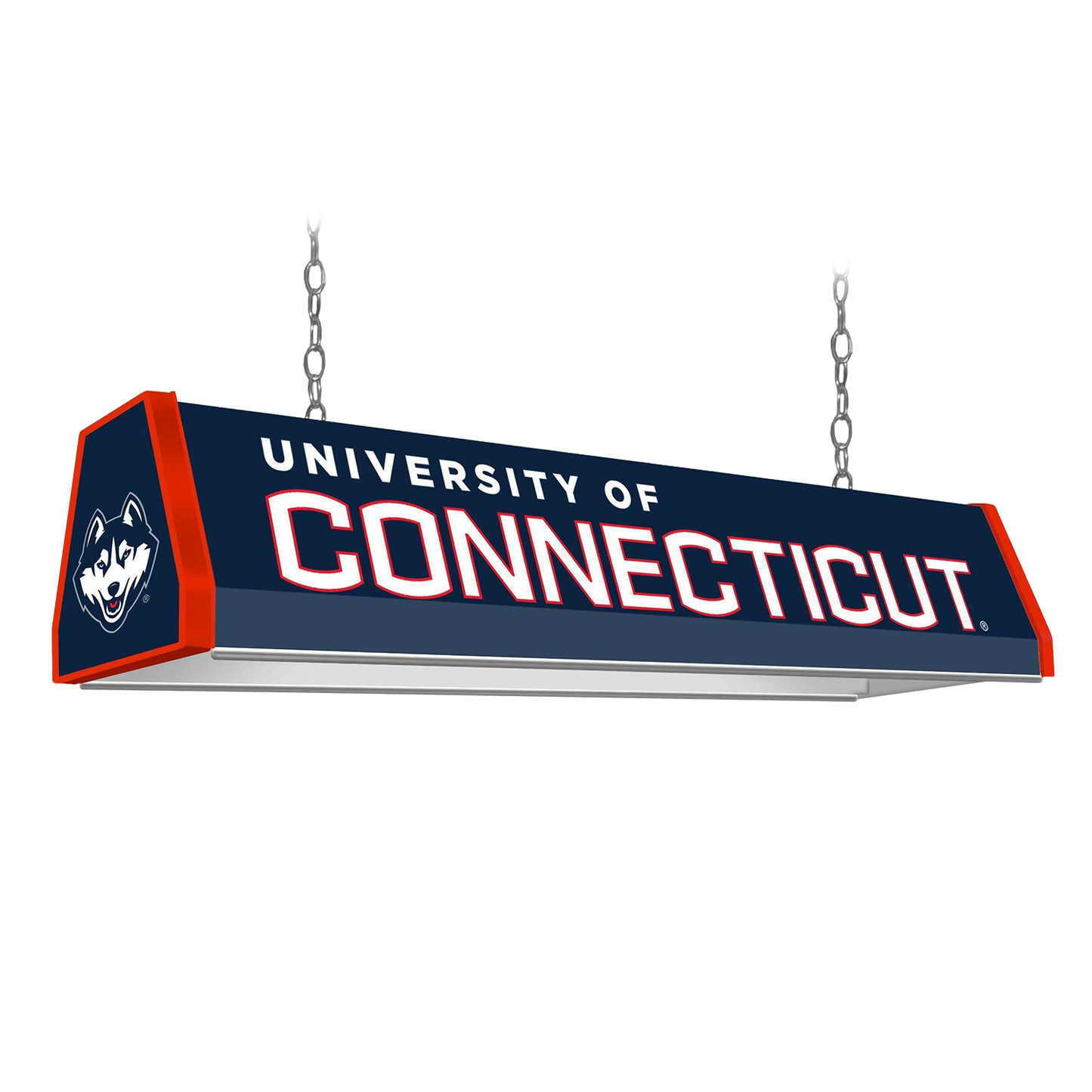 Connecticut Huskies Standard Pool Table Light