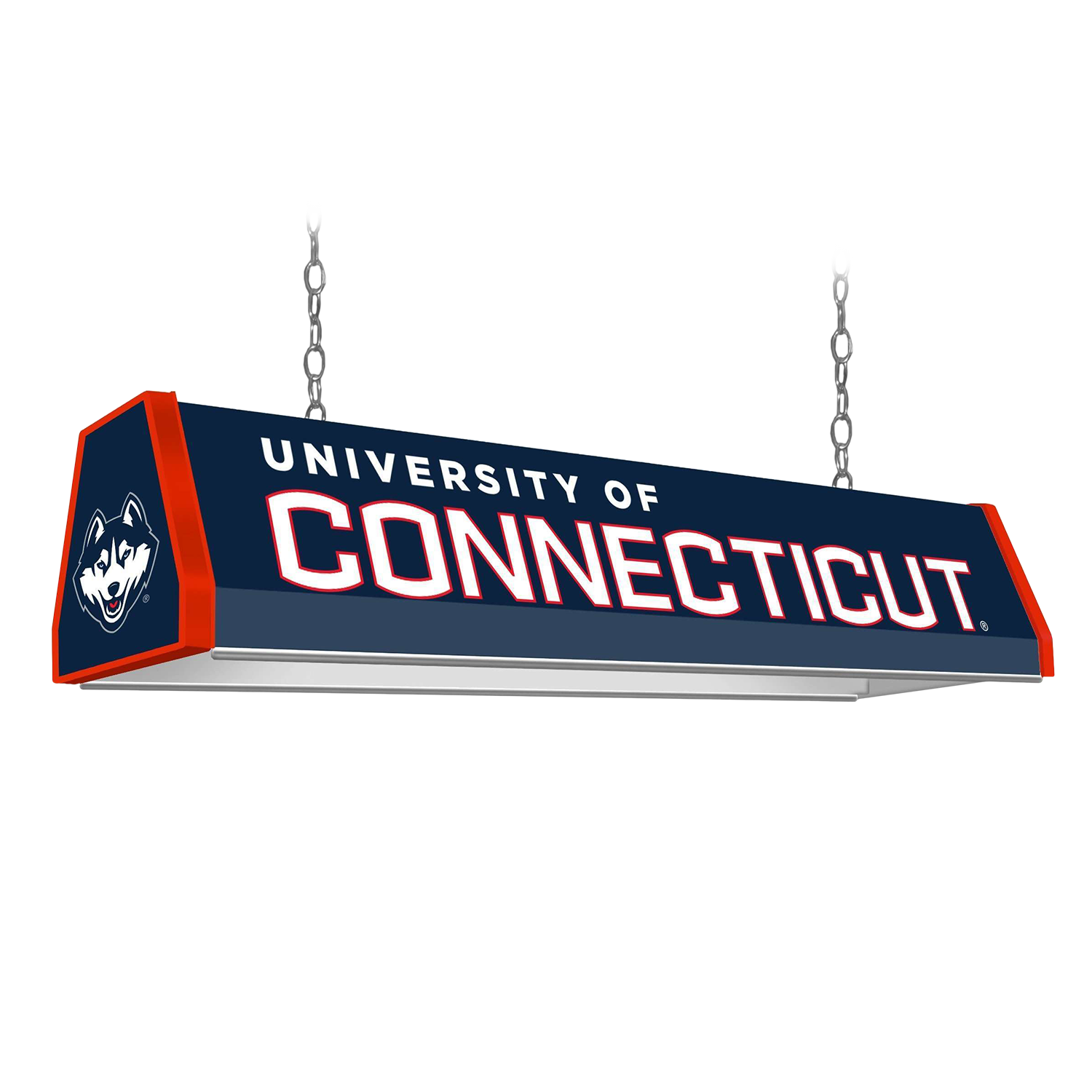 Connecticut Huskies Standard Pool Table Light