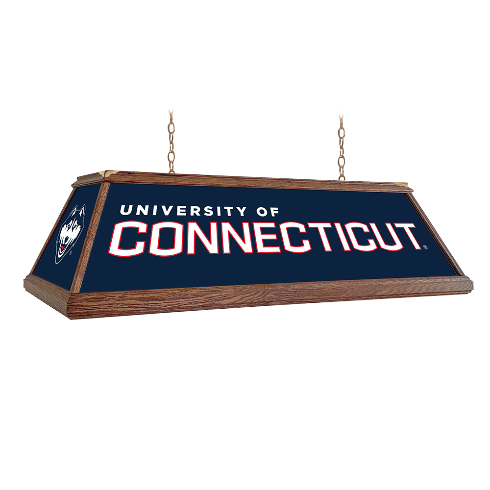 Connecticut Huskies Premium Pool Table Light