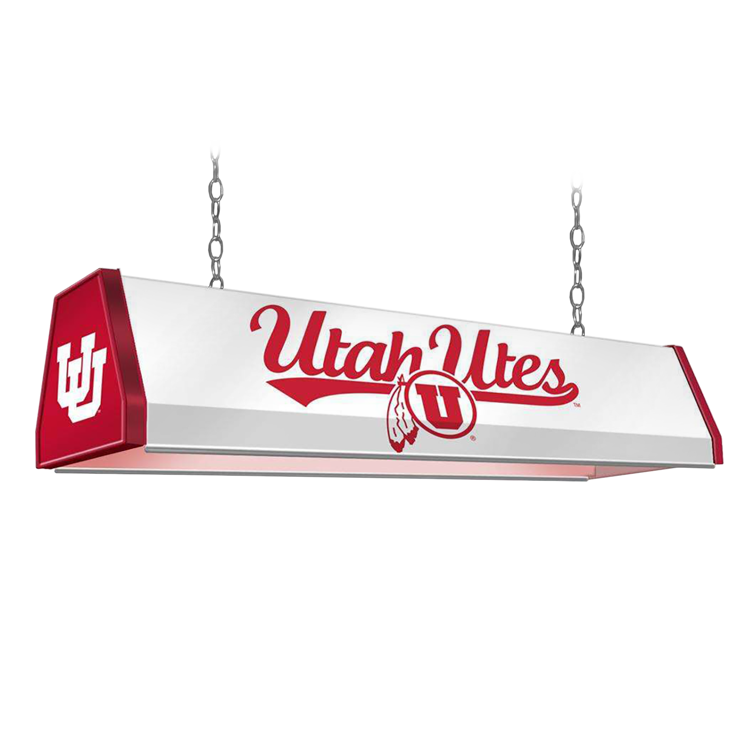 Utah Utes Standard Pool Table Light