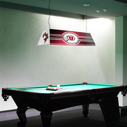 Utah Utes Edge Glow Pool Table Light Room View