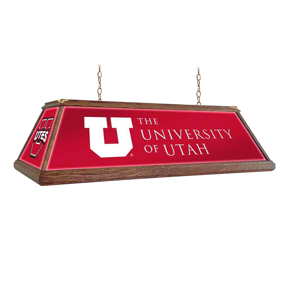 Utah Utes Premium Pool Table Light