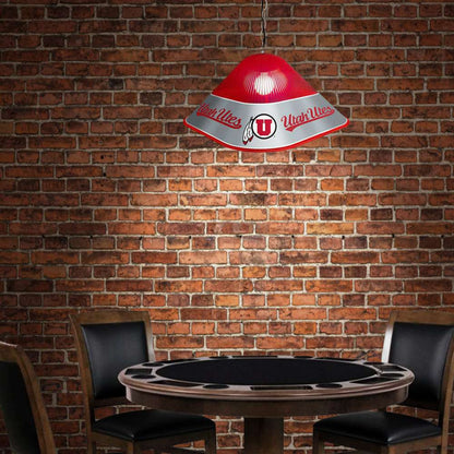 Utah Utes Game Table Light Room View