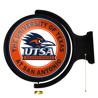 Texas San Antonio Road Runners Round Rotating Wall Sign