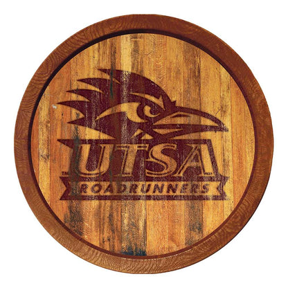 Texas San Antonio Road Runners Branded Barrel Top Sign