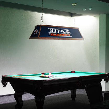 Texas San Antonio Road Runners Premium Pool Table Light Room View