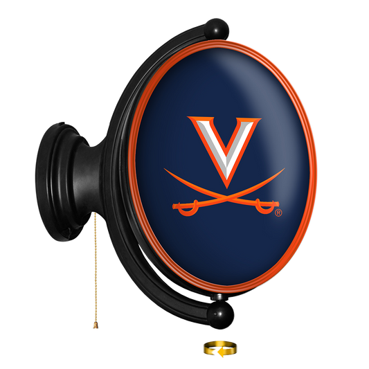 Virginia Cavaliers Oval Rotating Wall Sign