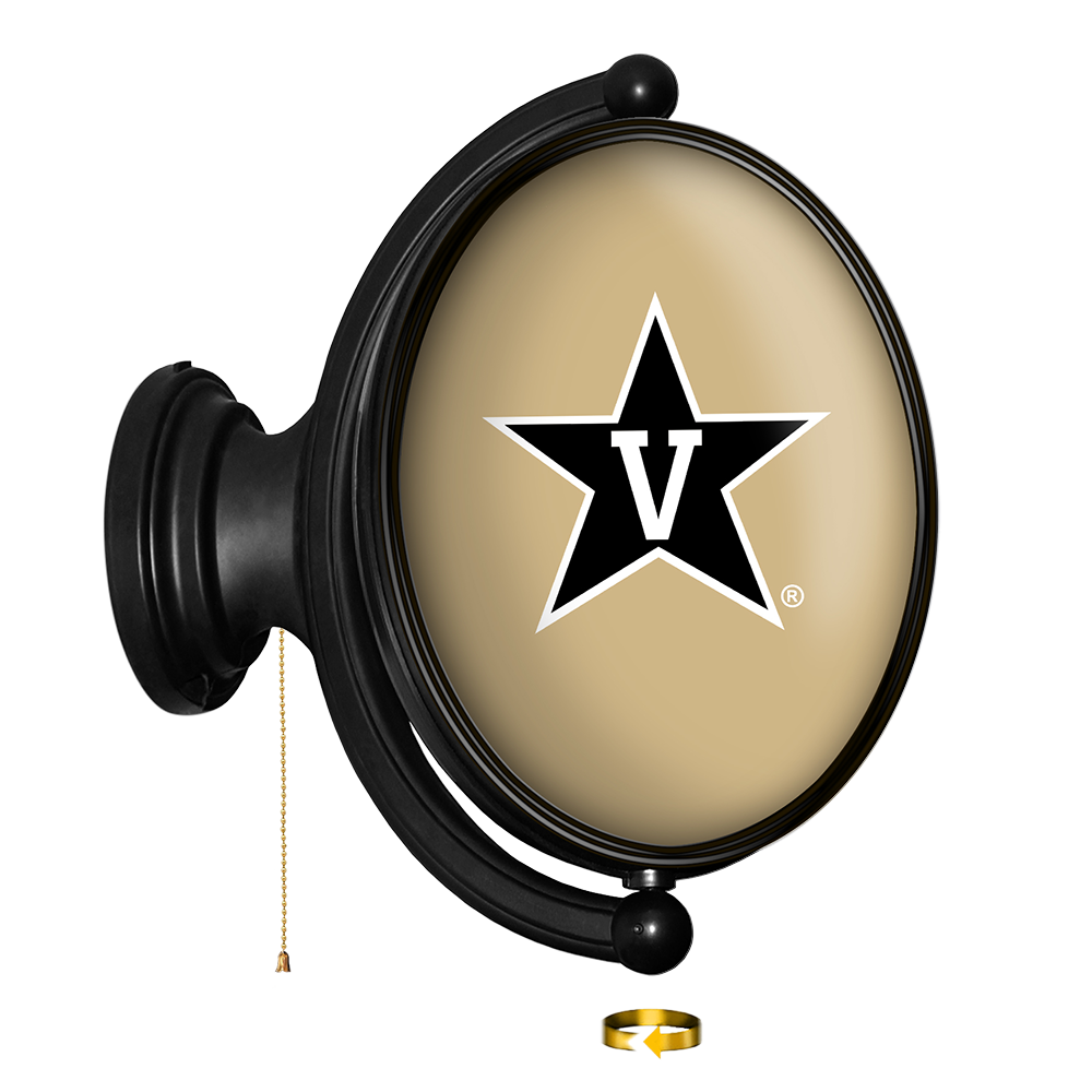 Vanderbilt Commodores Oval Rotating Wall Sign