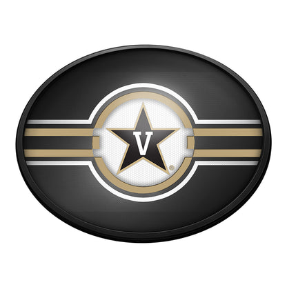 Vanderbilt Commodores Slimline Oval Lighted Wall Sign