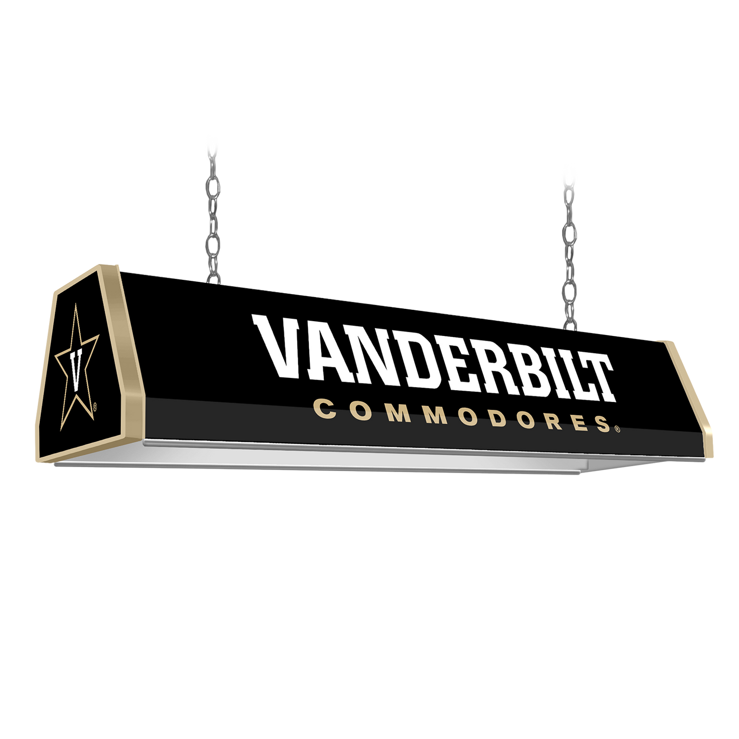 Vanderbilt Commodores Standard Pool Table Light