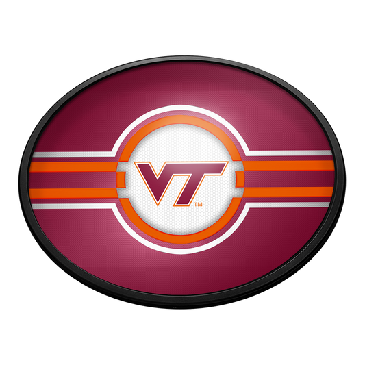 Virginia Tech Hokies Slimline Oval Lighted Wall Sign
