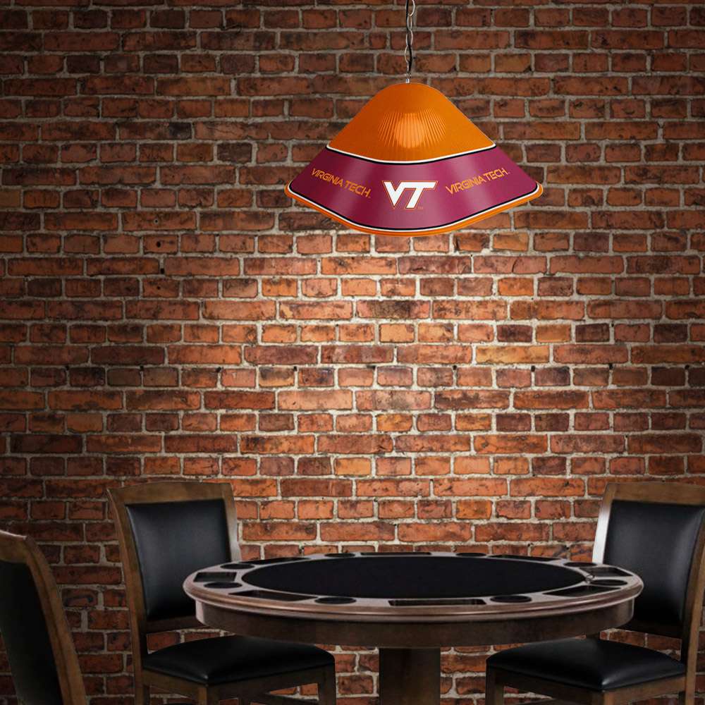 Virginia Tech Hokies Game Table Light Room View