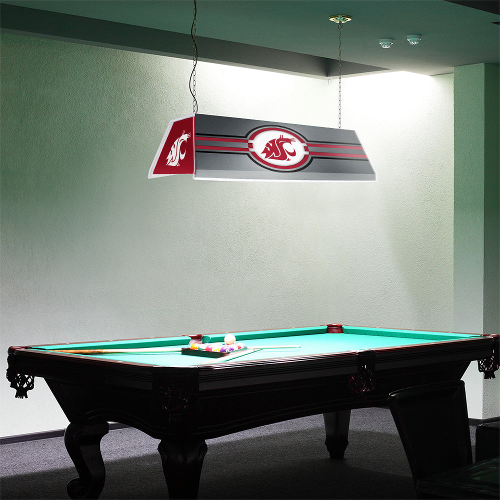 Washington State Cougars Edge Glow Pool Table Light Room View