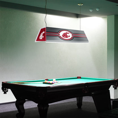 Washington State Cougars Edge Glow Pool Table Light Room View