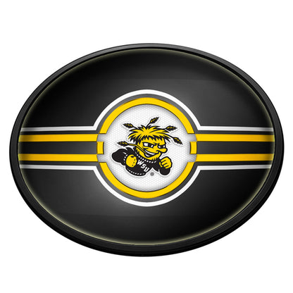 Wichita State Shockers Slimline Oval Lighted Wall Sign