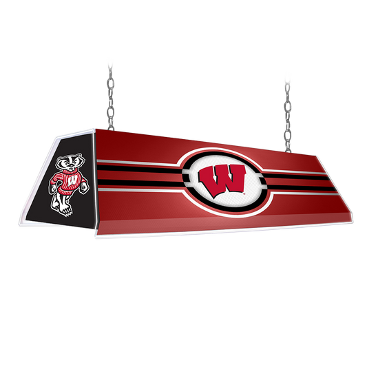 Wisconsin Badgers Edge Glow Pool Table Light