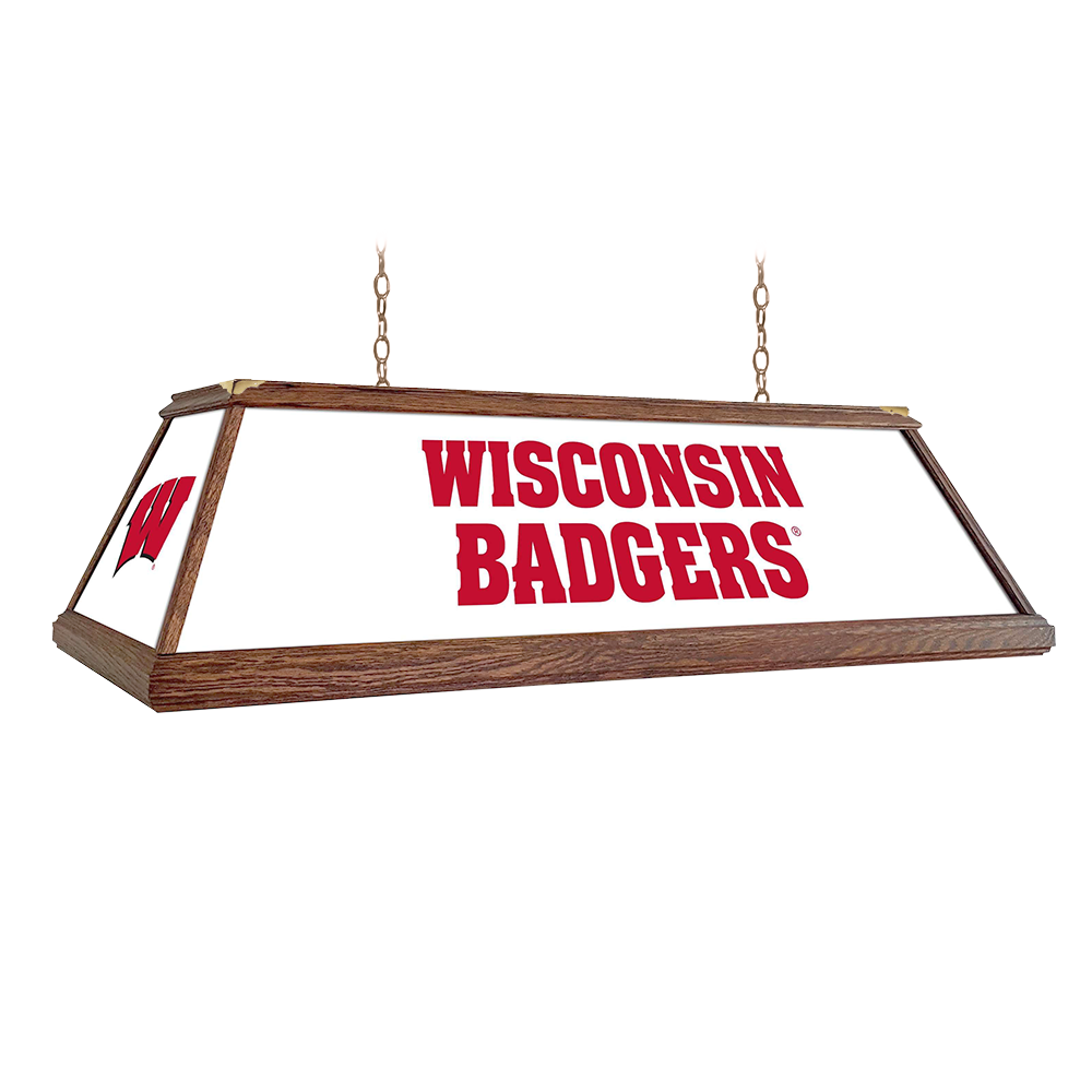 Wisconsin Badgers Premium Pool Table Light