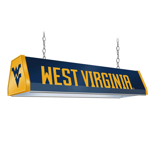 West Virginia Mountaineers Standard Pool Table Light