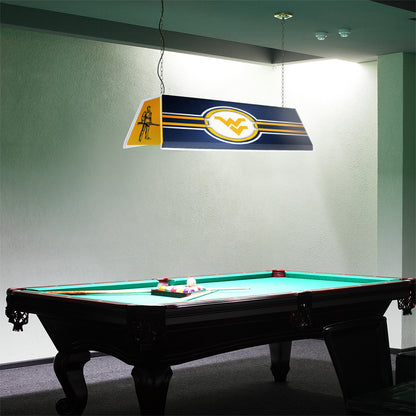 West Virginia Mountaineers Edge Glow Pool Table Light Room View