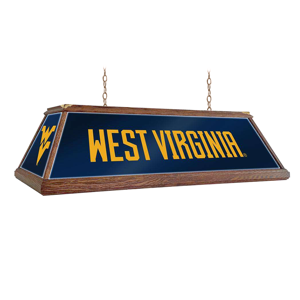 West Virginia Mountaineers Premium Pool Table Light
