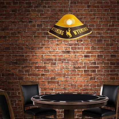 Wyoming Cowboys Game Table Light Room View