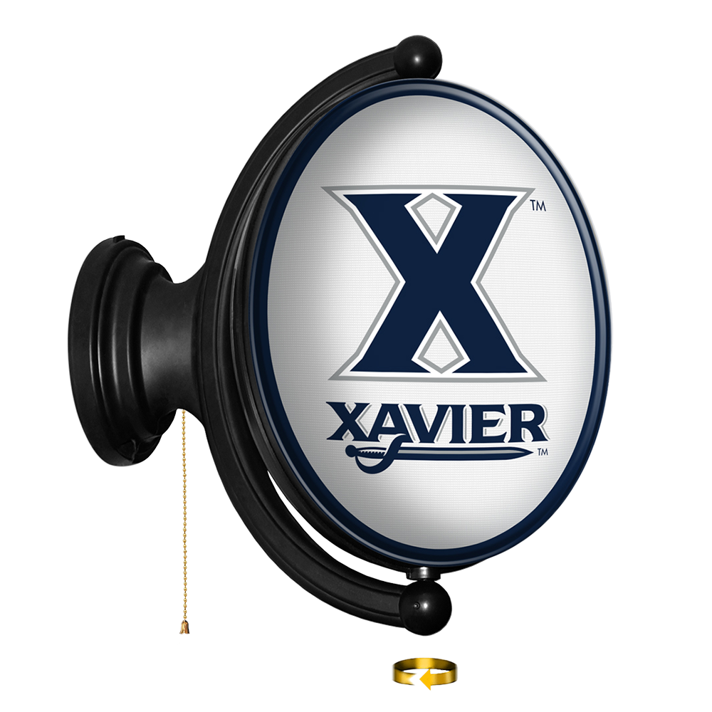Xavier Musketeers Oval Rotating Wall Sign
